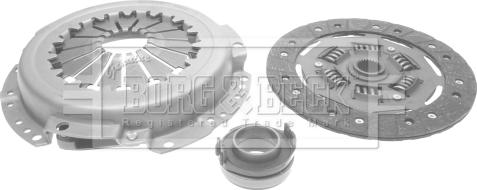 Borg & Beck HK9012 - Комплект зчеплення autocars.com.ua