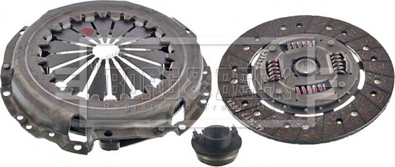 Borg & Beck HK9607 - Комплект зчеплення autocars.com.ua