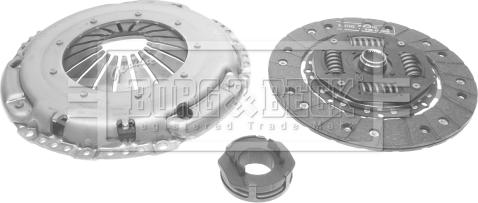 Borg & Beck HK9914 - Комплект зчеплення autocars.com.ua