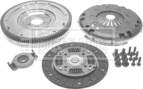 Borg & Beck HKF1015 - Комплект для переобладнання, зчеплення autocars.com.ua