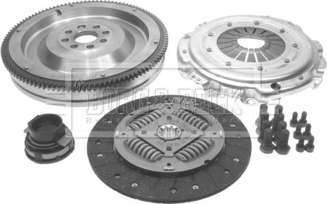 Borg & Beck HKF1018 - Комплект для переоборудования, сцепление avtokuzovplus.com.ua