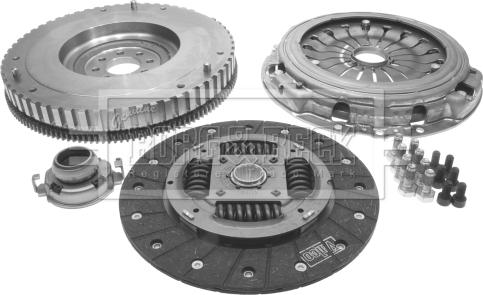 Borg & Beck HKF1019 - Комплект для переоборудования, сцепление avtokuzovplus.com.ua