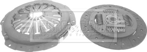 Borg & Beck HKR1013 - Комплект зчеплення autocars.com.ua
