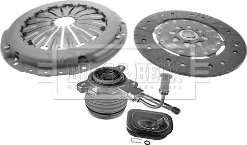 Borg & Beck HKT1055 - Комплект зчеплення autocars.com.ua