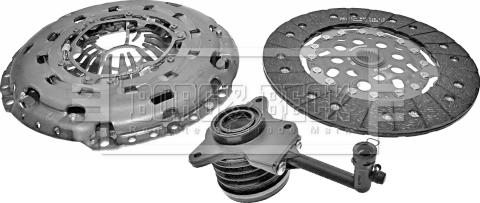 Borg & Beck HKT1171 - Комплект зчеплення autocars.com.ua