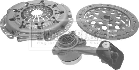 Borg & Beck HKT1344 - Комплект зчеплення autocars.com.ua