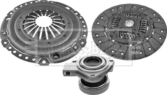 Borg & Beck HKT1348 - Комплект сцепления avtokuzovplus.com.ua