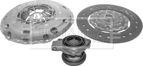 Borg & Beck HKT1450 - Комплект зчеплення autocars.com.ua