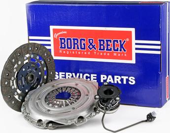 Borg & Beck HKT1607 - Комплект зчеплення autocars.com.ua