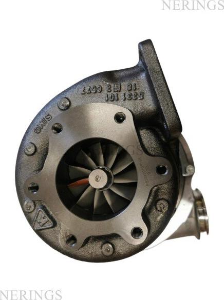 BorgWarner 53319887206 - Компресор, наддув autocars.com.ua