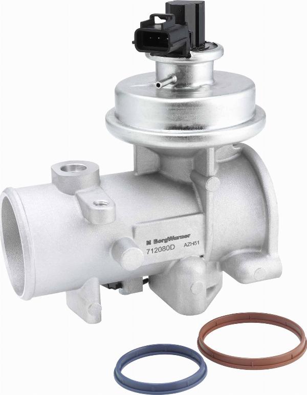 BorgWarner 712080D - Клапан повернення ОГ autocars.com.ua