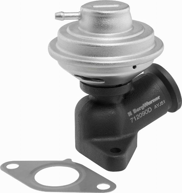 BorgWarner 712090D - Клапан повернення ОГ autocars.com.ua