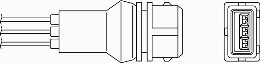 BorgWarner (BERU) 0 824 010 049 - Лямбда-зонд, датчик кислорода avtokuzovplus.com.ua