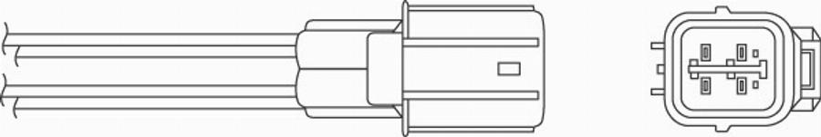 BorgWarner (BERU) 0 824 010 155 - Лямбда-зонд, датчик кислорода avtokuzovplus.com.ua