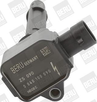 BorgWarner (BERU) ZS090 - Катушка зажигания avtokuzovplus.com.ua