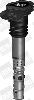 BorgWarner (BERU) ZSE051 - Катушка зажигания avtokuzovplus.com.ua