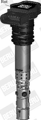 BorgWarner (BERU) ZSE051 - Катушка зажигания avtokuzovplus.com.ua