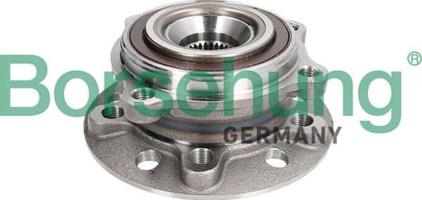 Borsehung B11715 - Комплект підшипника маточини колеса autocars.com.ua