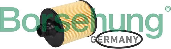 Borsehung B13074 - Повітряний фільтр autocars.com.ua