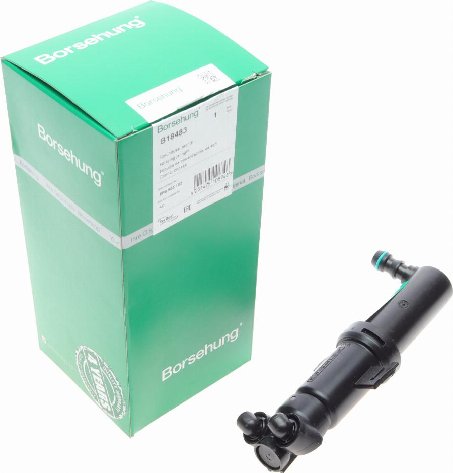 Borsehung B18483 - Розпилювач, форсунка, система очищення фар autocars.com.ua