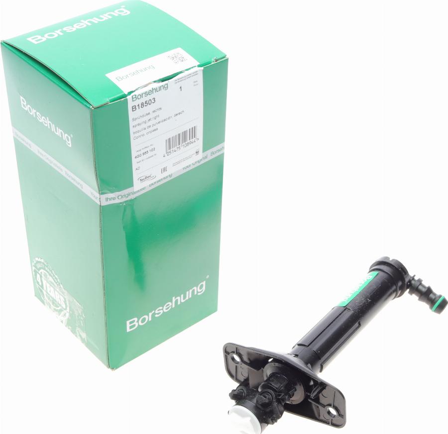 Borsehung B18503 - Розпилювач, форсунка, система очищення фар autocars.com.ua