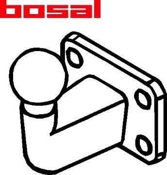 Bosal 021-931 - Прицепное устройство, фаркоп avtokuzovplus.com.ua