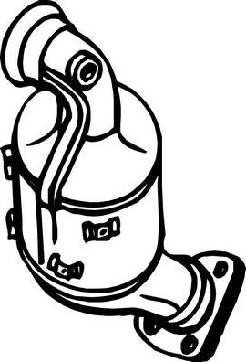 Bosal 090-199 - Каталізатор autocars.com.ua