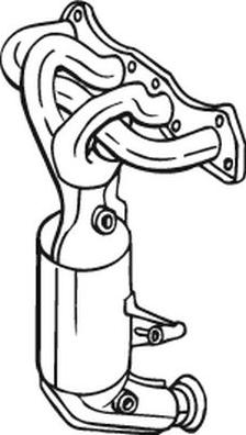 Bosal 090-657 - Каталізатор autocars.com.ua