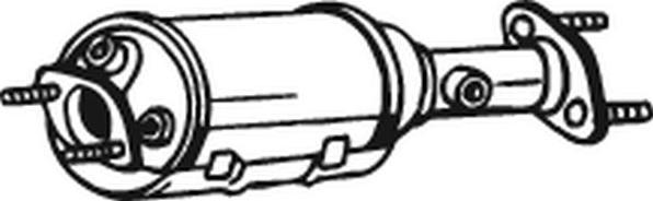 Bosal 097-214 - сажі / частковий фільтр, система вихлопу ОГ autocars.com.ua