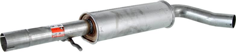 Bosal 105-497 - Середній глушник вихлопних газів autocars.com.ua