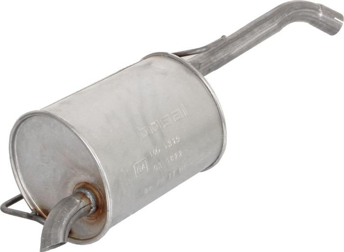 Bosal 145-125 - Глушник вихлопних газів кінцевий autocars.com.ua