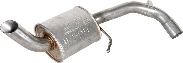 Bosal 247-013 - Глушник вихлопних газів кінцевий autocars.com.ua