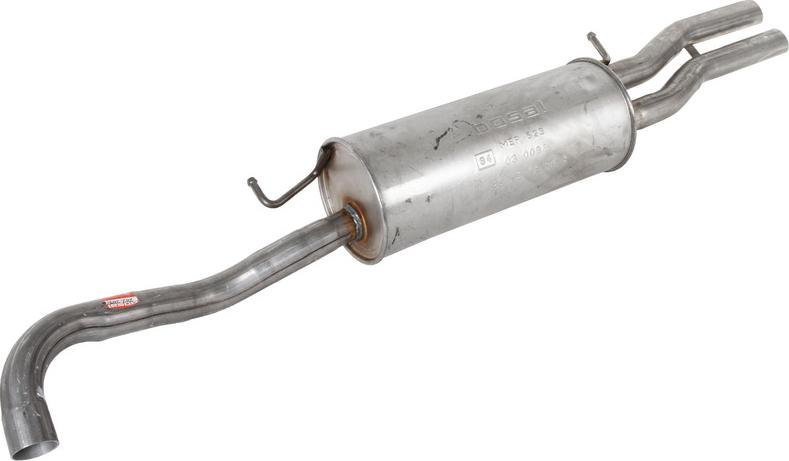 Bosal 282-367 - Глушник вихлопних газів кінцевий autocars.com.ua