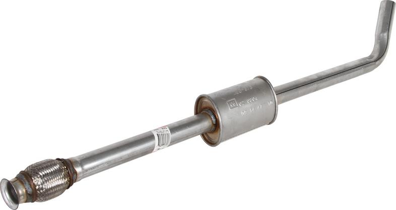 Bosal 282-825 - Середній глушник вихлопних газів autocars.com.ua