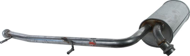 Bosal 282-859 - Середній глушник вихлопних газів autocars.com.ua