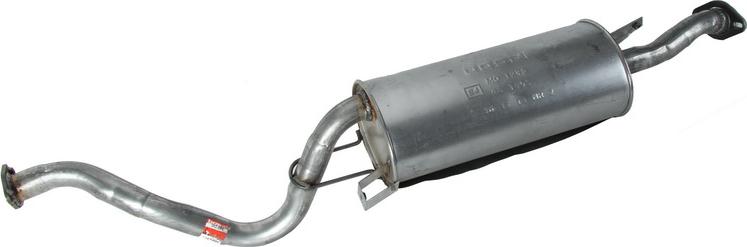 Bosal 282-891 - Середній глушник вихлопних газів autocars.com.ua