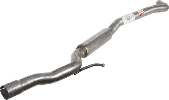 Bosal 284-461 - Середній глушник вихлопних газів autocars.com.ua