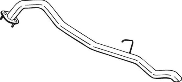 Bosal 451-363 - Труба вихлопного газу autocars.com.ua