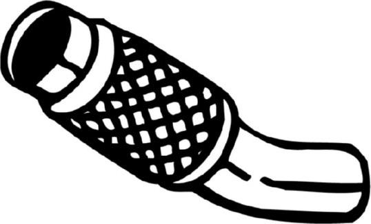 Bosal 700-209 - Гофрована труба вихлопна система autocars.com.ua