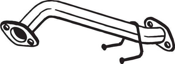 Bosal 700-217 - Труба вихлопного газу autocars.com.ua