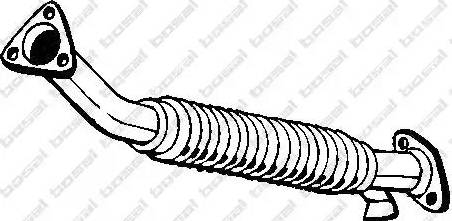 Bosal 713-153 - Труба вихлопного газу autocars.com.ua