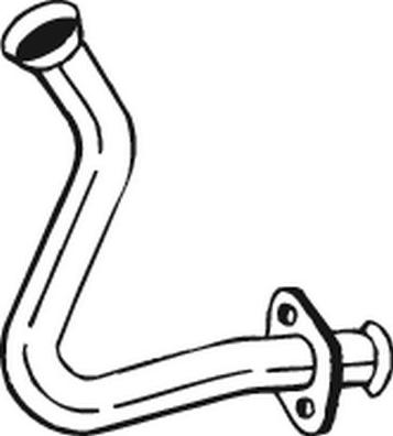 Bosal 713-247 - Труба вихлопного газу autocars.com.ua