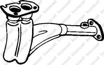 Bosal 736-449 - Труба вихлопного газу autocars.com.ua