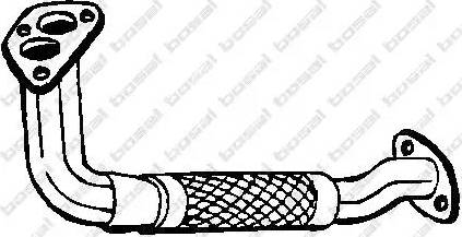 Bosal 737-399 - Труба выхлопного газа avtokuzovplus.com.ua