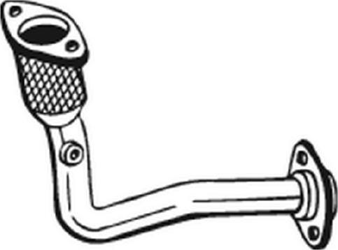 Bosal 737-833 - Труба вихлопного газу autocars.com.ua