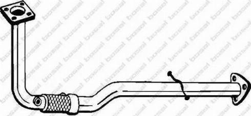 Bosal 739-257 - Труба выхлопного газа avtokuzovplus.com.ua