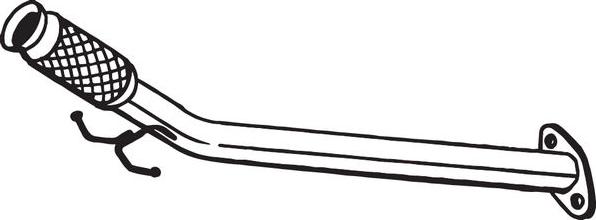Bosal 750-295 - Труба вихлопного газу autocars.com.ua