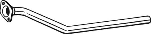 Bosal 800-021 - Труба вихлопного газу autocars.com.ua