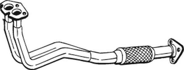 Bosal 802-445 - Труба вихлопного газу autocars.com.ua