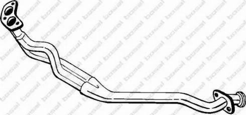 Bosal 832-725 - Труба выхлопного газа autodnr.net